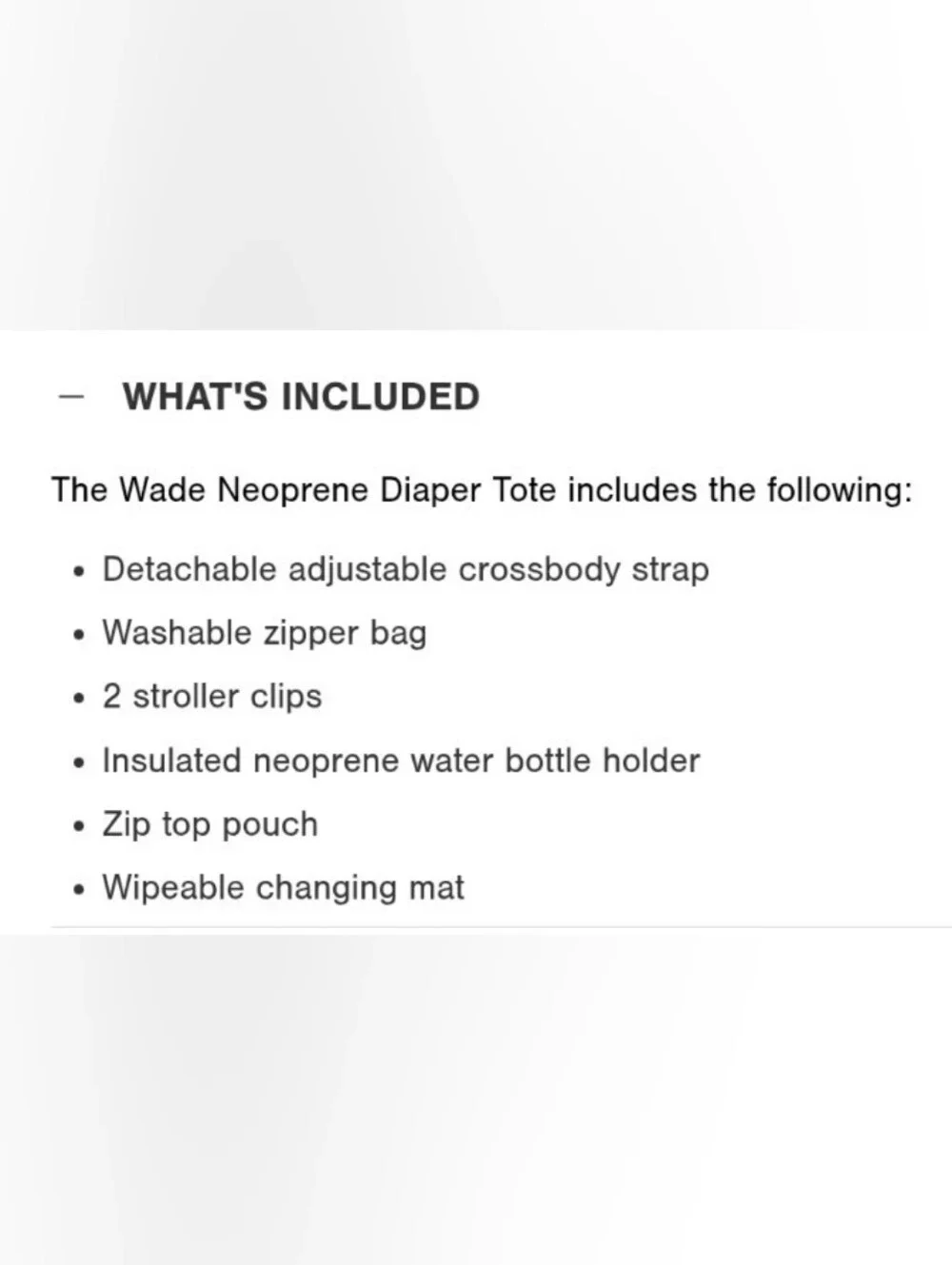 Discontinued Dagne Dover Blue/Gray Wade Diaper Bag Tote W/ All Accessories